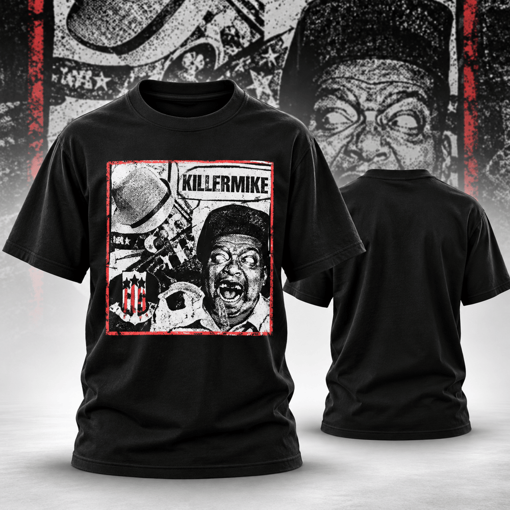 Dead Kennedys Merch Killermike Black Red Vintage Screaming Man T-Shirt Dead Kennedys Fans Gifts