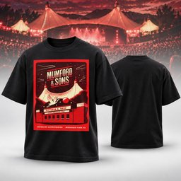 Mumford And Sons Merch North American Tour Shoreline T-Shirt Mumford And Sons Tour Outfit