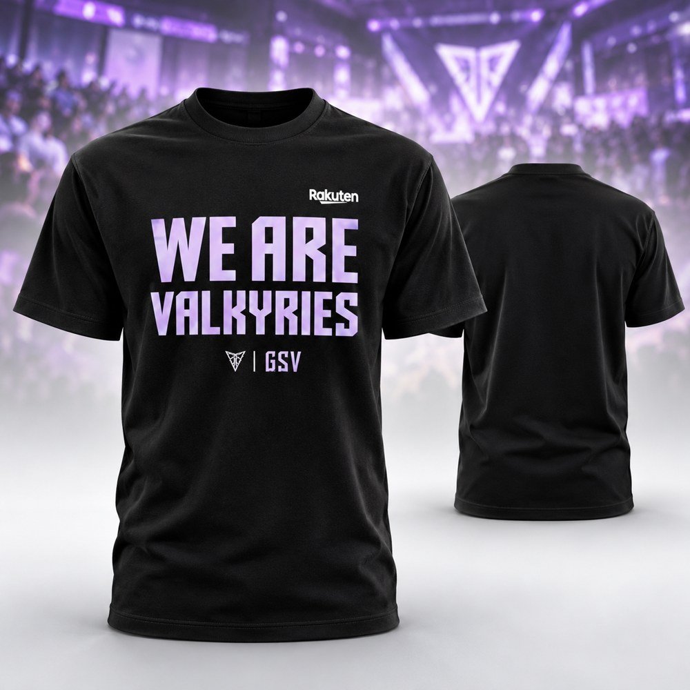 Golden State Valkyries Merch We Are Valkyries Black T-Shirt Gifts For The Flock