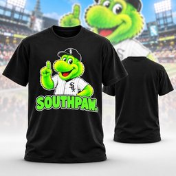Chicago White Sox Merch Southpaw Mascot Baseball T-Shirt Gifts For White Sox Fans