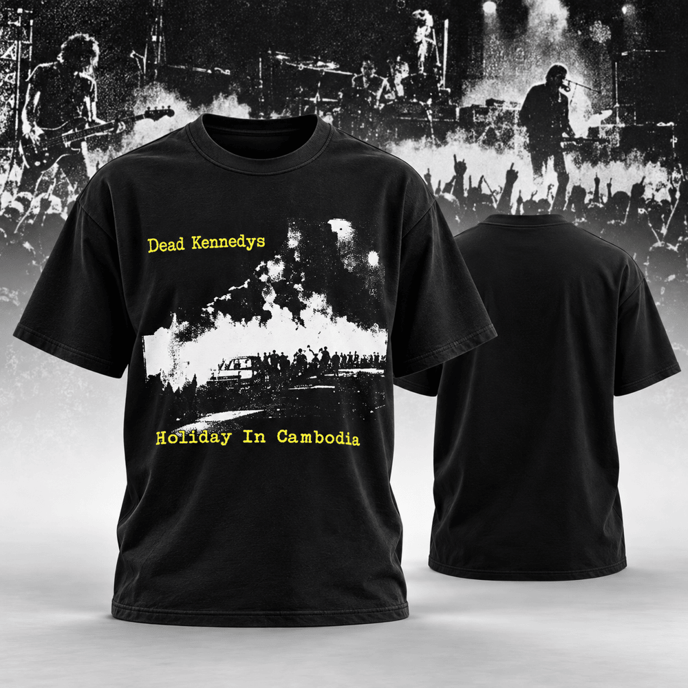 Dead Kennedys Merch Dead Kennedys Holiday In Cambodia T-Shirt Gifts For Rock Lovers