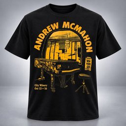 Andrew Mcmahon Merch An Evening With Andrew McMahon And His Piano T-Shirt Gift Ideas