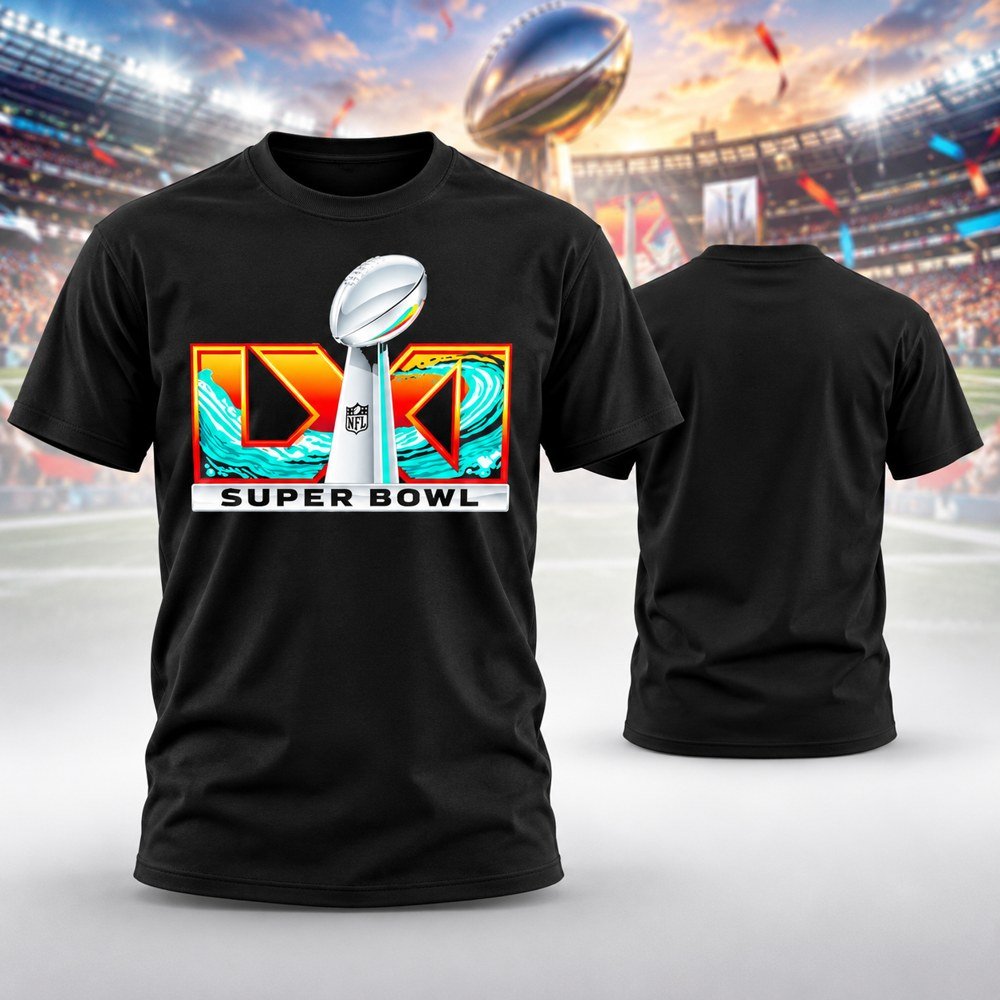 Super Bowl LXI 2027 Logo Los Angeles SoFi Stadium T-Shirt Game Day Shirt Gift Ideas