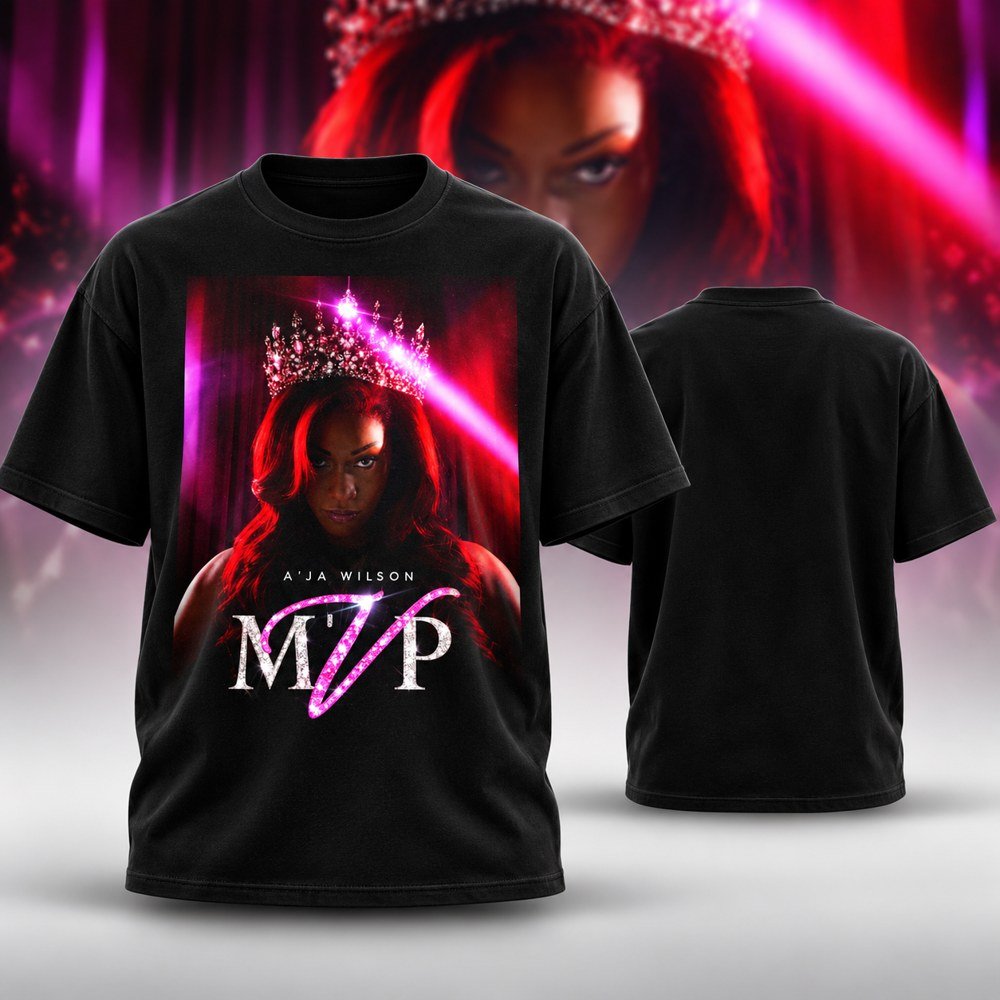 A_ja Wilson Merch A_ja Wilson Is The 2026 WNBA MVP T-Shirt Gifts For WNBA Fans
