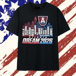 Atlanta Dream 2026 Basketball Skyline Players T-Shirt Atlanta Dream Merch Basketball Fans Gifts