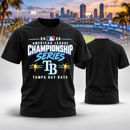 Tampa Bay Rays Merch 2026 American League Championship Series T-Shirt Baseball Lovers Gifts