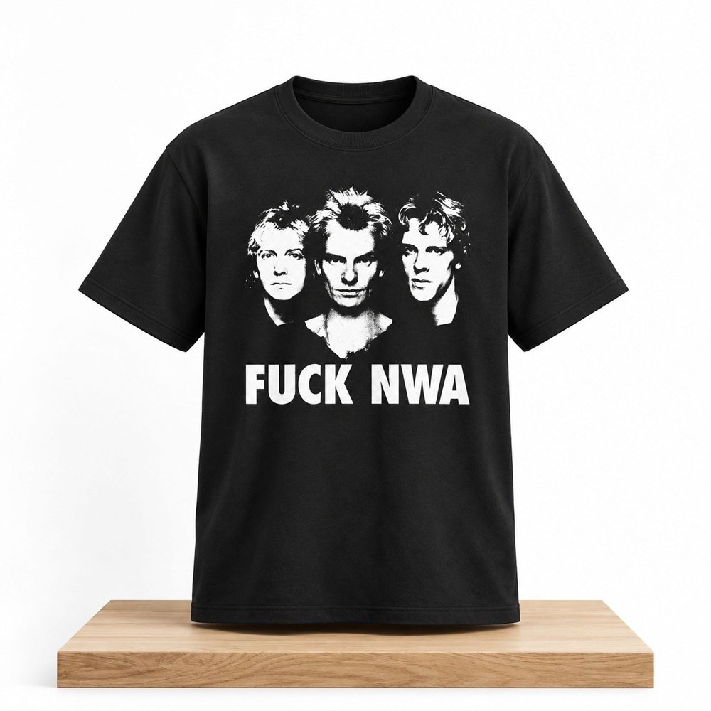 The Police Merch Fck NWA T-Shirt The Police Rock Band Apparel Rock Fans Gifts