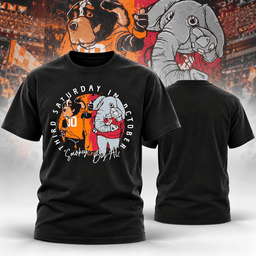 Tennessee Volunteers Vs Alabama Crimson Tide Smokey Big Al T-Shirt Football Game Day Apparel