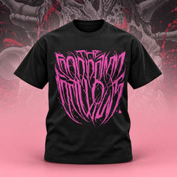 The Goddamn Gallows Merch Death Metal Logo T-Shirt The Goddamn Gallows Band Apparel