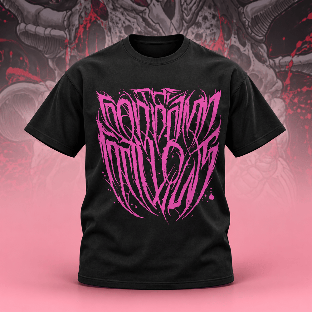 The Goddamn Gallows Merch Death Metal Logo T-Shirt The Goddamn Gallows Band Apparel