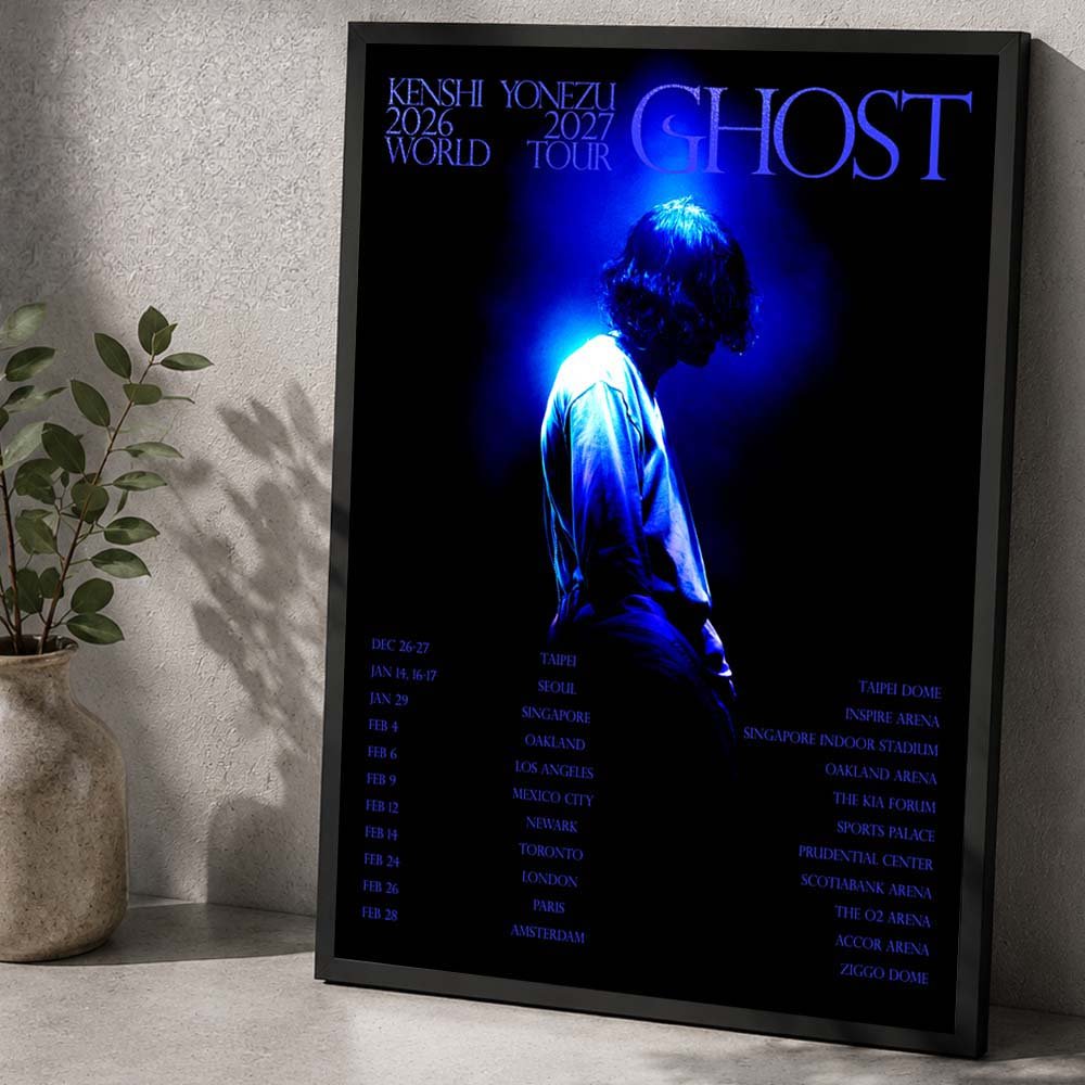 Kenshi Yonezu Merch Ghost World Tour 2026 2027 Tour Dates Poster Gifts For Kenshi Yonezu Fans