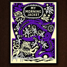 My Morning Jacket The Fillmore San Francisco Poster My Morning Jacket Merch Gift Ideas