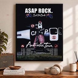 Asap Rocky Merch Dont Be Dumb Australia Tour 2026 Schedule Dates Poster Home Decor Ideas