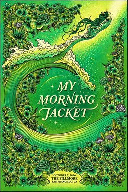My Morning Jacket 2026 San Francisco Concert Poster My Morning Jacket Merch Rock Lovers Gifts