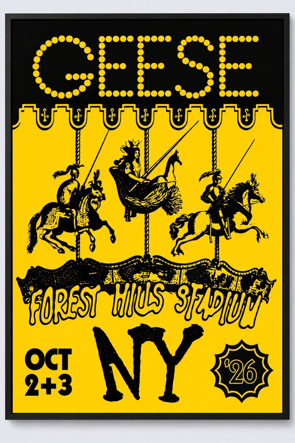 Geese Band Forest Hills Stadium 2026 Tour Queens Poster Home Decor Ideas Geese Lovers Gifts