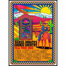 Daniel Donato Merch Cosmic Country Fall Tour 2026 Cities List Poster Daniel Donato Lovers Gifts