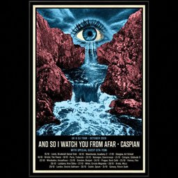 And So I Watch You From Afar And Caspian 2026 Europe And The UK Tour Poster Best Gifts