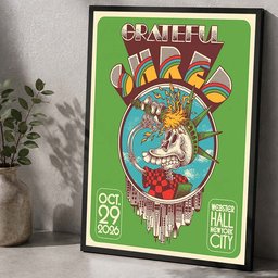Grateful Shred Merch Grateful Shred Webster Hall Poster Wall Hanging Decor Gift Ideas