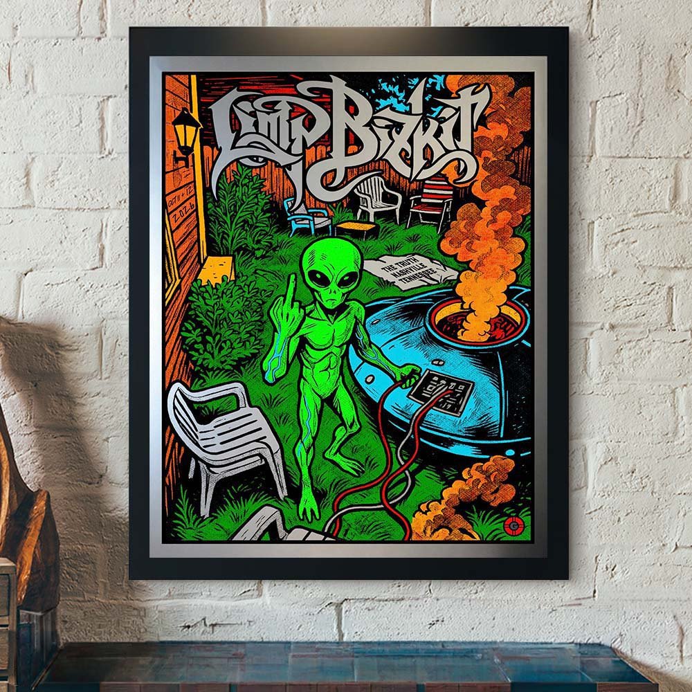 Limp Bizkit Nashville Tennessee 2026 Live At The Truth Poster Limp Bizkit Merch Best Gifts