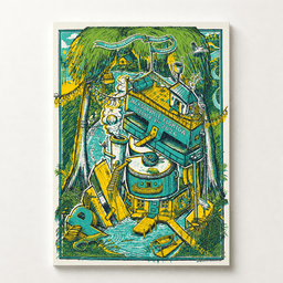 Tedeschi Trucks Band Jacksonville Colorful Swamp House Poster Tedeschi Trucks Band Merch