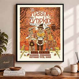 The Smashing Pumpkins Madison Wisconsin 2026 Kohl Center Poster The Smashing Pumpkins Merch
