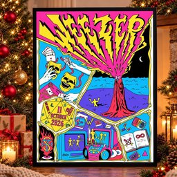 Weezer Kia Center In Orlando Concert Poster Weezer Merch Gifts For Rock Lovers