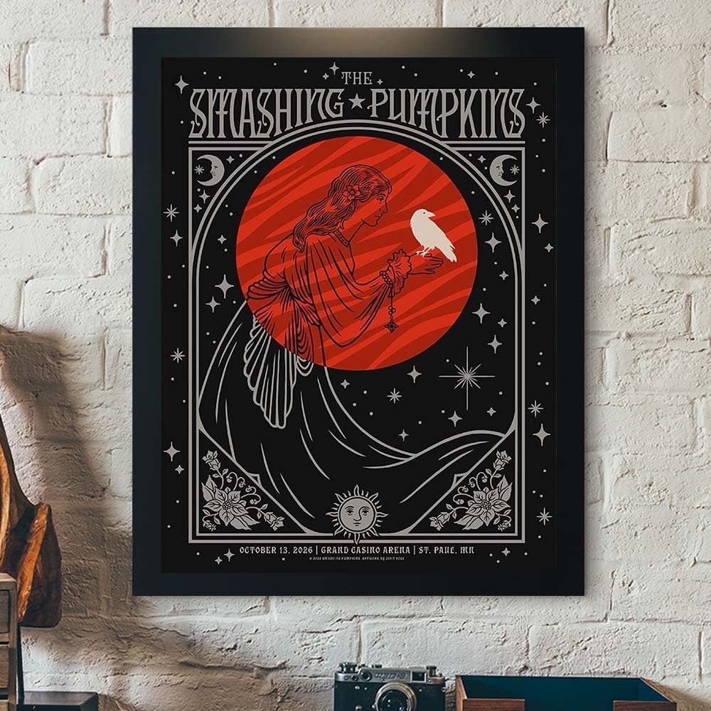 The Smashing Pumpkins Grand Casino Arena Poster The Smashing Pumpkins Merch Best Gifts