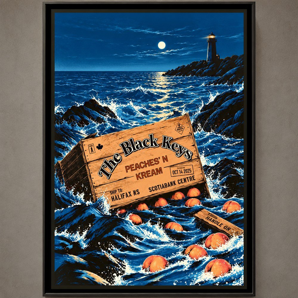 The Black Keys Scotiabank Centre Halifax Poster The Black Keys Merch Rock Lovers Gifts