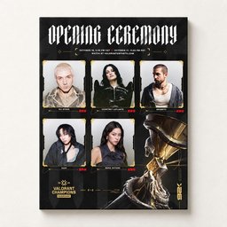Valorant Merch Valorant Champions 2026 Grand Final Opening Ceremony Poster Wall Art Decor
