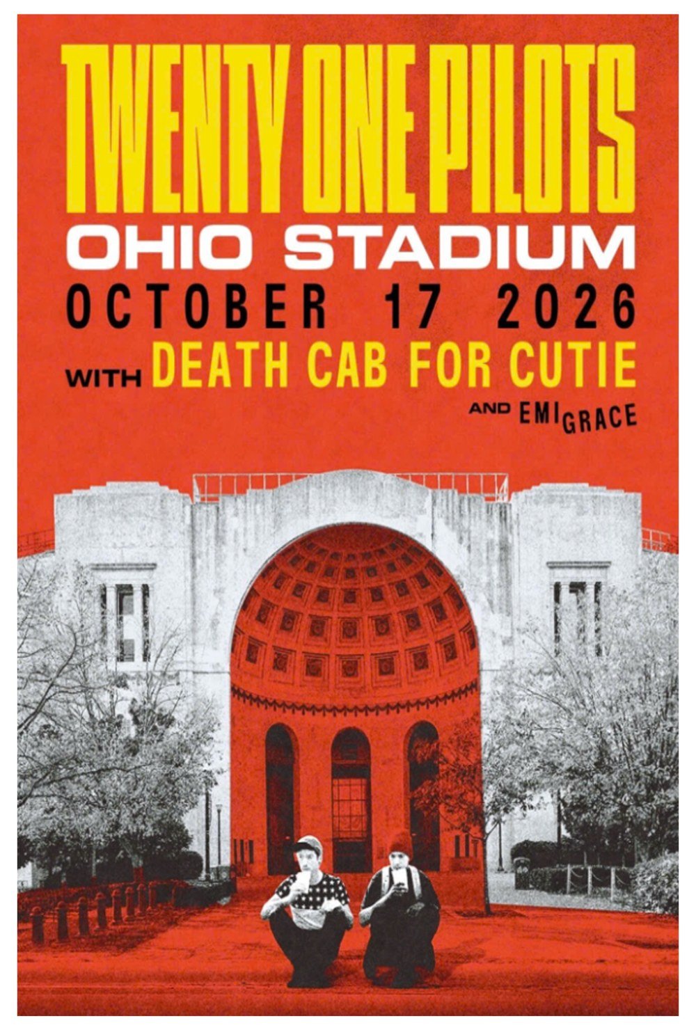 Twenty One Pilots Merch Twenty One Pilots Columbus Ohio Concert Poster Best Gifts