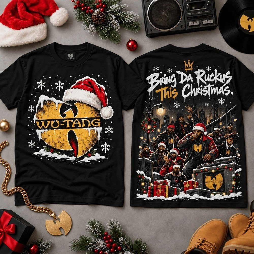 Wu-Tang Clan Merch Bring Da Ruckus Xmas Shirt Wu-Tang Clan Outfit Xmas Gifts for Hip Hop Lovers