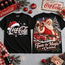 Coca-Cola Merch Santa Taste the Magic Christmas Shirt Coca-Cola Outfit Gifts For Xmas Lovers