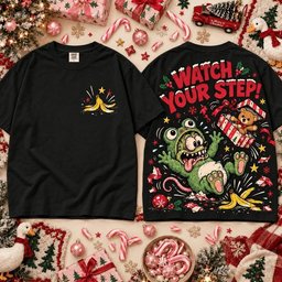 Baby Rat Fink Frog Merch Xmas Watch Your Step Disaster Shirt Xmas Outfit Gifts For Rat Fink Lovers