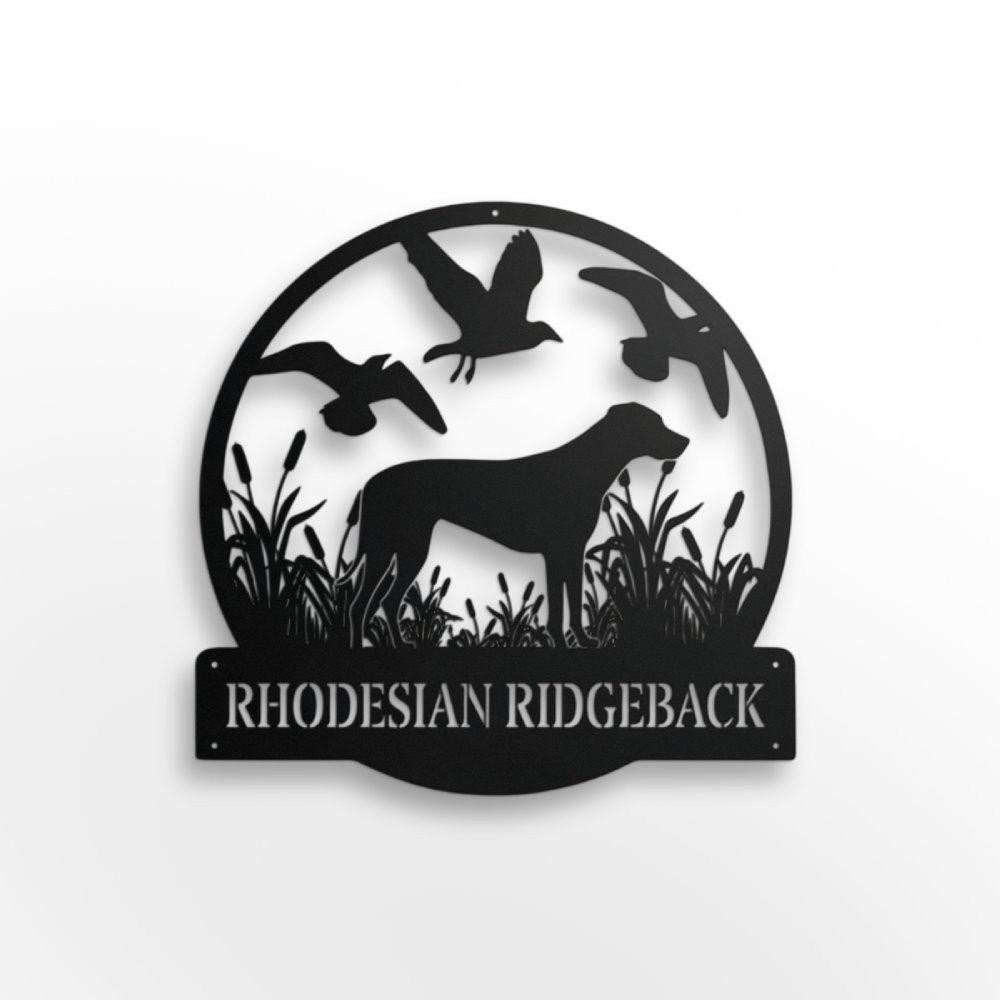 Rhodesian Ridgeback LED Metal Sign - thepawowners