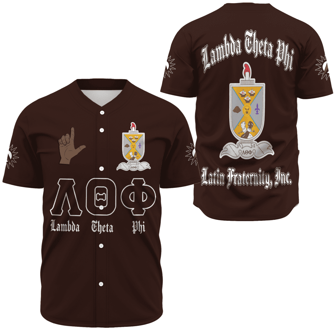 Lambda Theta Phi Latin Fraternity Baseball Shirt - HavJo Shop