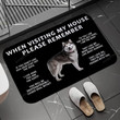 Husky Bathroom Floor Mats Doormat