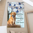 Golden Retriever  Portrait Poster