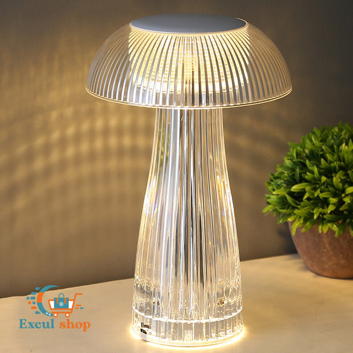Trending Multi Color Touch Reactive Mashroom Lamp