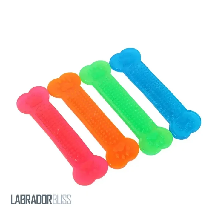 Hot Sale Pet Dog Chew Toys Rubber Bone Toy Aggressive Chewers Dog Toothbrush Doggy Puppy Dental Care For Dog Pet Accessories Dog Toys