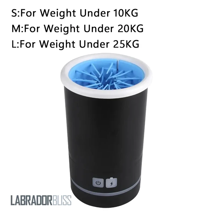 LMZOE 3.7V Automatic Paw Plunger Paw Cleaner Soft Silicone Low Noise Foot Washing Cup Cats Dogs Quickly Wash USB Charging