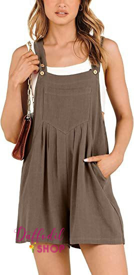 Trending Casual Adjustable Strap Loose Bib Rompers