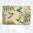 Hummingbird Door Mat - A Beautiful Welcome Mat for Nature Lovers