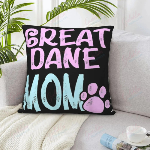 Premium Great Dane Mom Cute Dog Lovers Mama Pillow Case