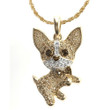 Cute Chihuahua Dog All-match Necklace