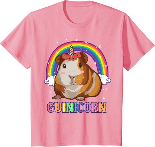 Meerschweinchen-Hemden Für Mädchen, Meerschweinchen, Einhorn, Meerschweinchen T-Shirt
