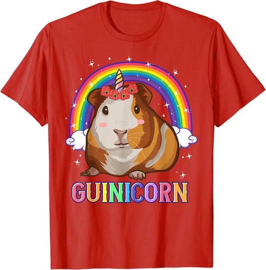 Meerschweinchen-Hemden Für Mädchen, Meerschweinchen, Einhorn, Meerschweinchen T-Shirt