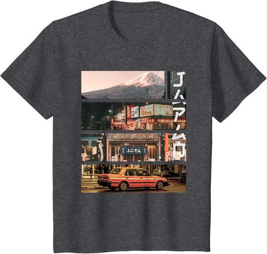 Ästhetischer Stil Vaporwave Japan 80er 90er Tokyo Osaka T-Shirt