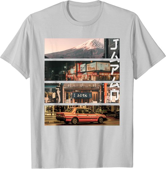 Ästhetischer Stil Vaporwave Japan 80er 90er Tokyo Osaka T-Shirt