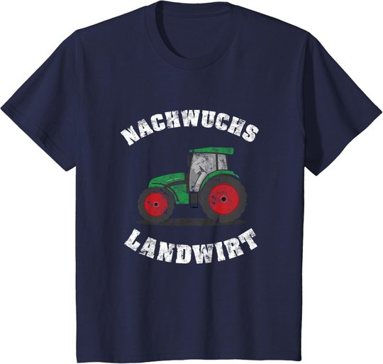 Nachwuchs Landwirt Traktor Kinder Trecker Shirt