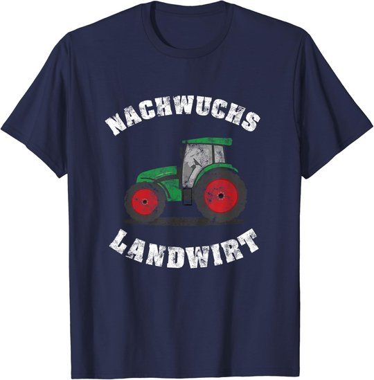 Nachwuchs Landwirt Traktor Kinder Trecker Shirt